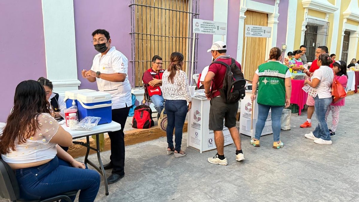 CONTINÚAN LAS ACCIONES DE SALUD EN TU BARRIO EN CARMEN