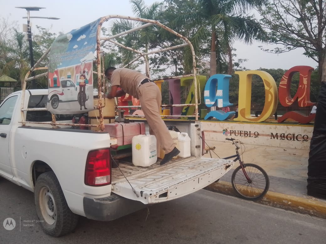 COMBATEN AL MOSCO TRANSMISOR DEL DENGUE EN CHAMPOTÓN, CARMEN Y ESCÁRCEGA