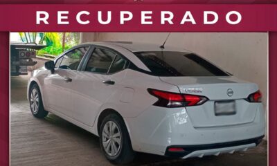 REPUVE CAMPECHE DETECTA VEHÍCULO CON REPORTE DE ROBO