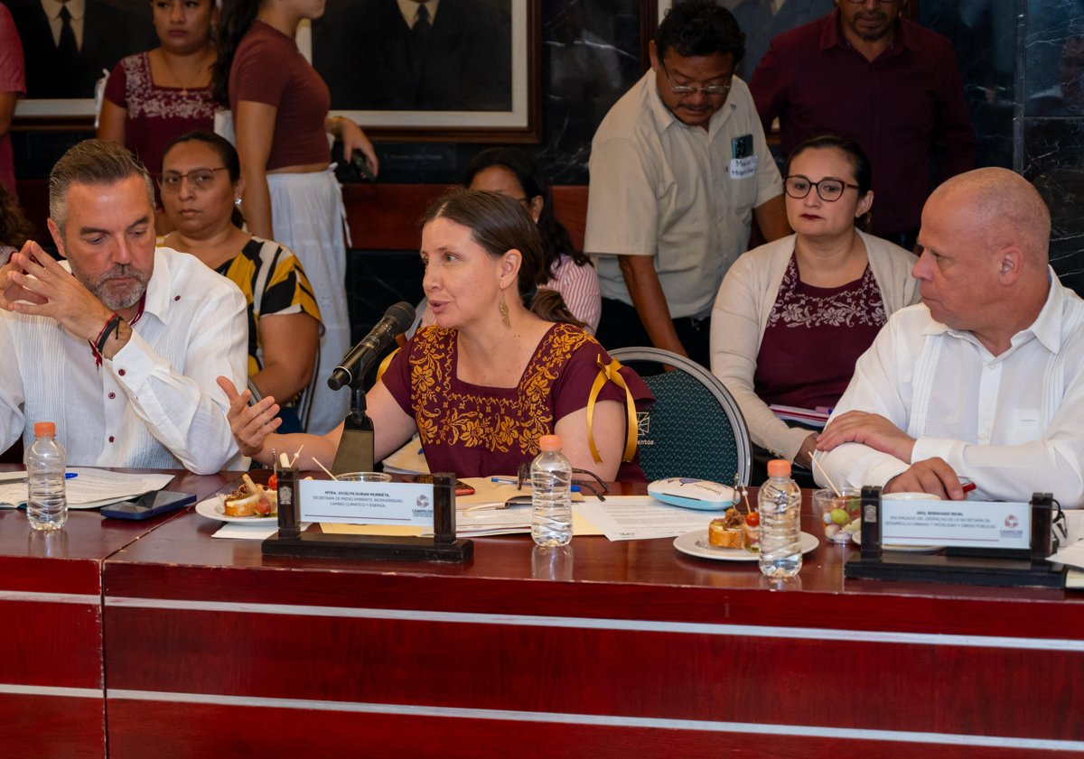 LA GOBERNADORA LAYDA SANSORES SE REÚNE CON LA DIRECTORA DE LA CFE PARA REFORZAR LA COORDINACIÓN ENERGÉTICA