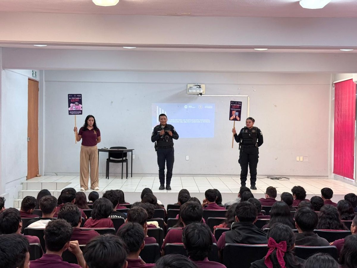 JORNADA DE PREVENCIÓN DEL DELITO EN POMUCH