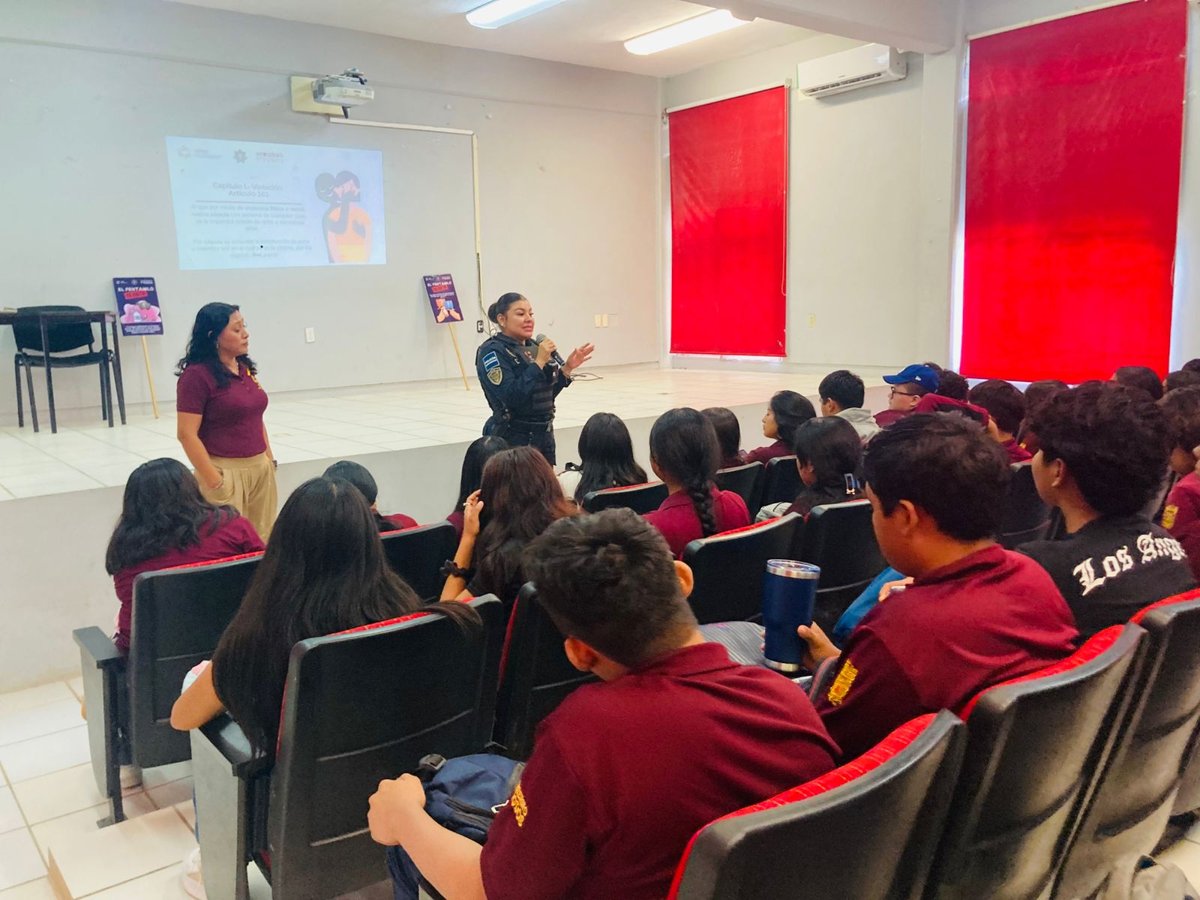 JORNADA DE PREVENCIÓN DEL DELITO EN POMUCH