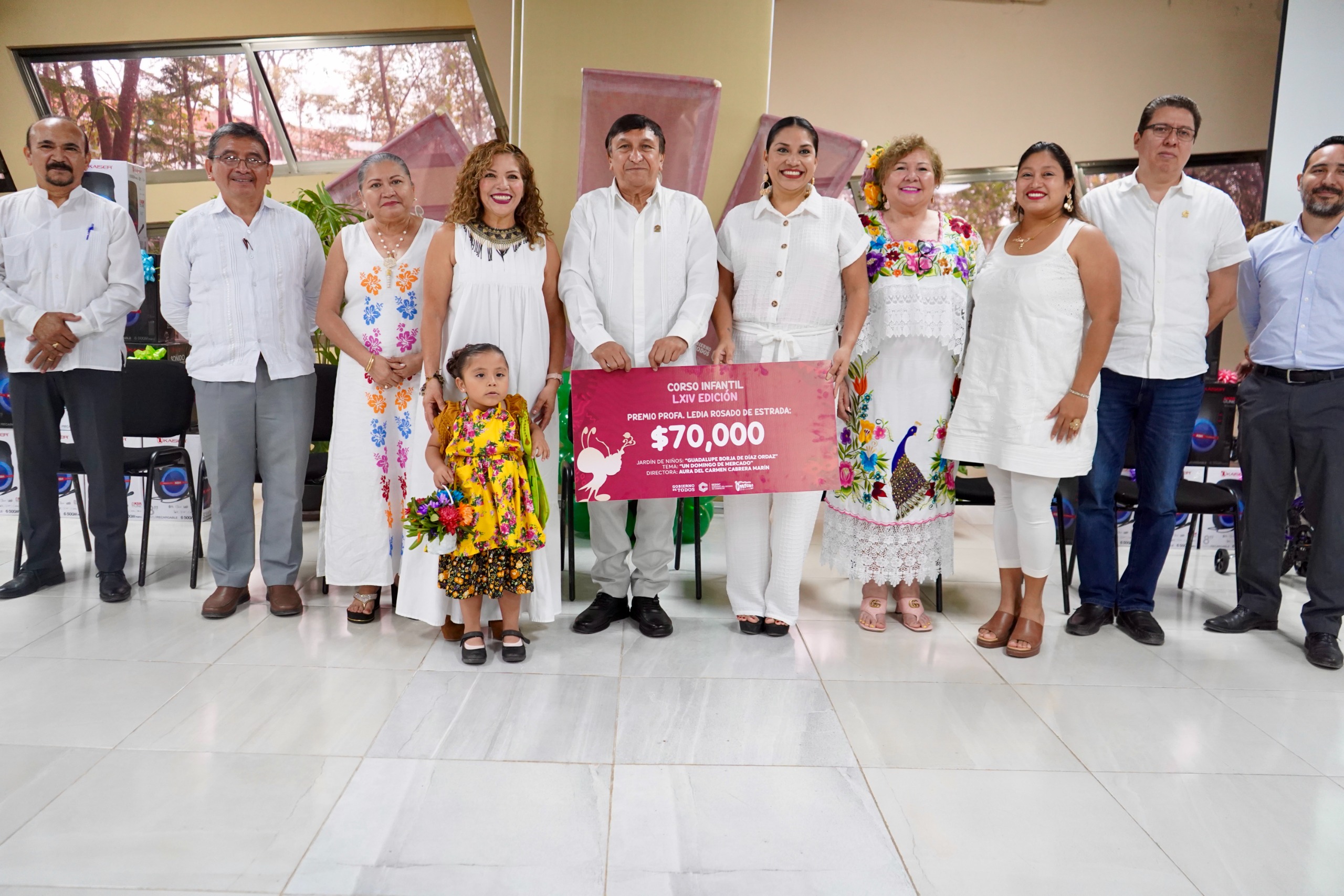 PREMIAN A GANADORES DEL CORSO INFANTIL 2025