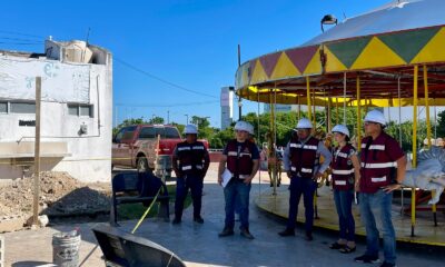 AVANZA OBRA EN PARQUE CAMPECHE