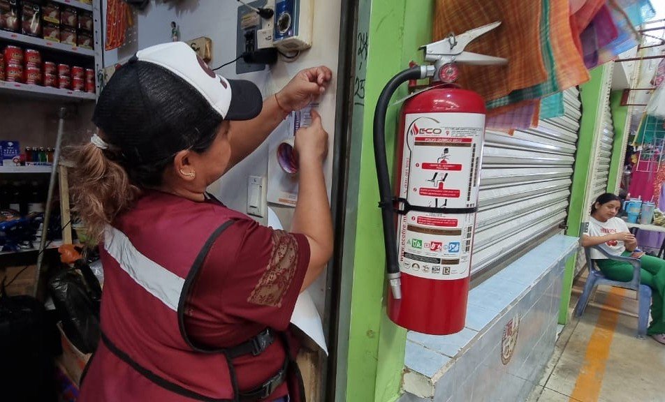 REALIZAN PROMOCIÓN DE LA SALUD EN MERCADO MUNICIPAL DE CIUDAD DEL CARMEN