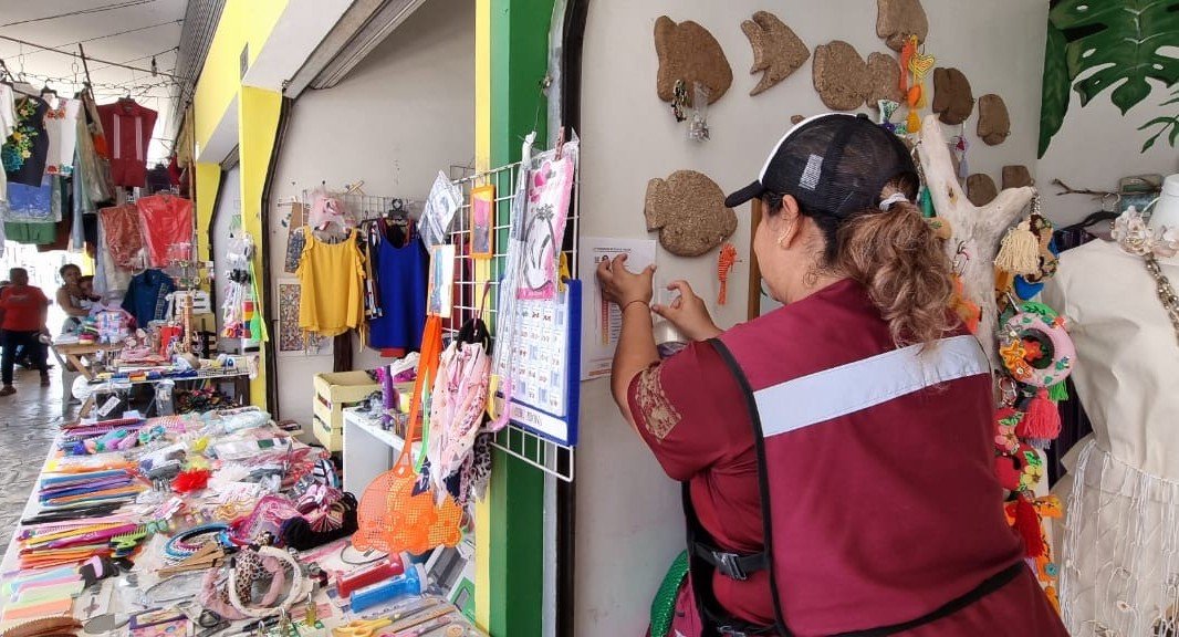 REALIZAN PROMOCIÓN DE LA SALUD EN MERCADO MUNICIPAL DE CIUDAD DEL CARMEN