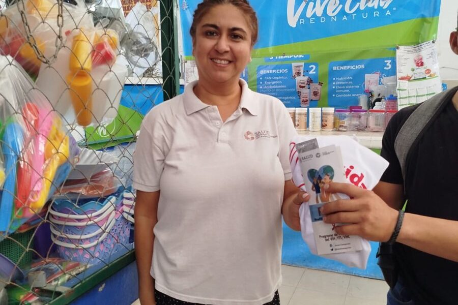 APLICAN 177 PRUEBAS RÁPIDAS DE VIH DURANTE MARZO EN SITIOS PÚBLICOS DE LA CAPITAL