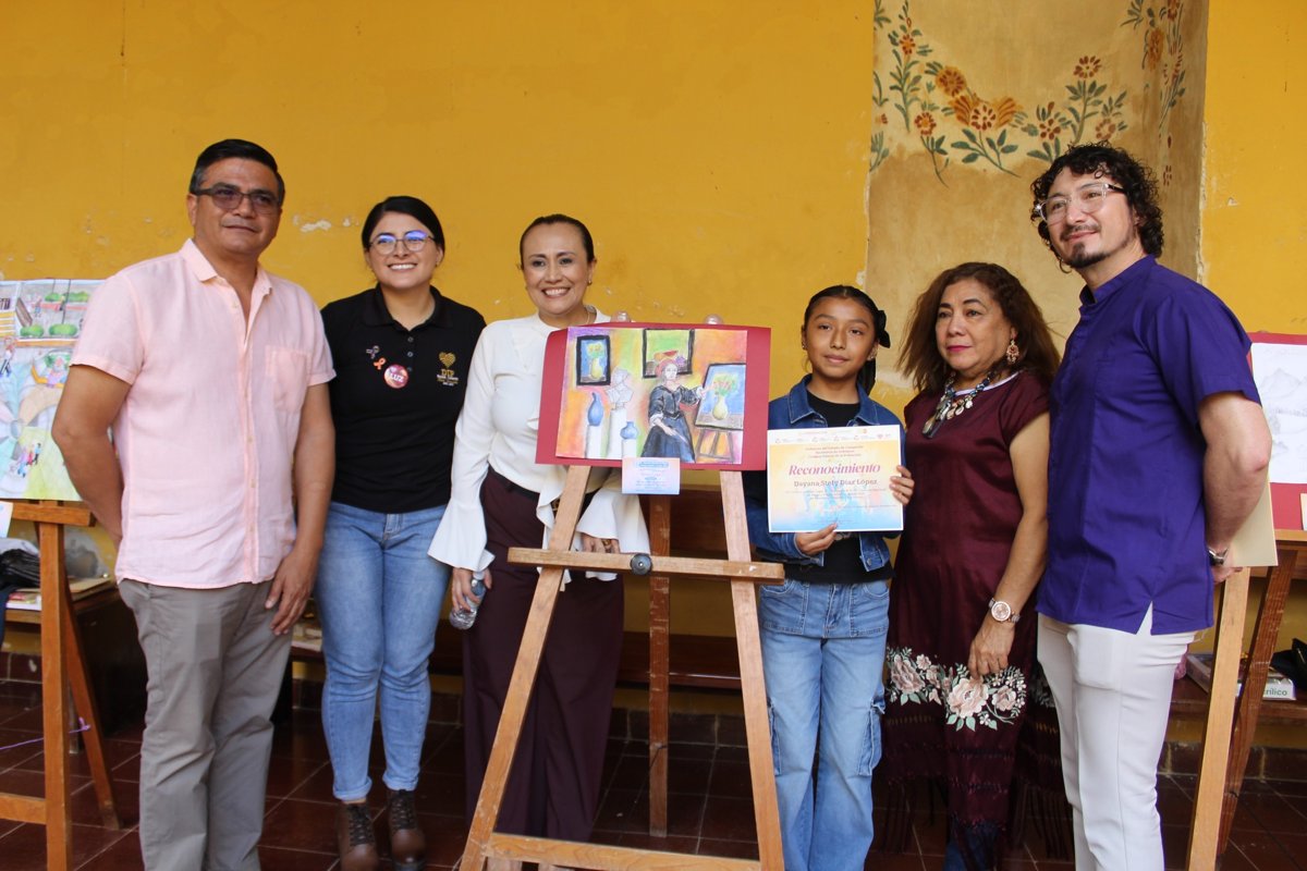 EN CEREMONIA DE PREMIACIÓN RECONOCEN A 15 GANADORES DE LA FASE ESTATAL DEL 32º. CONCURSO NACIONAL DE DIBUJO Y PINTURA INFANTIL Y JUVENIL 2025