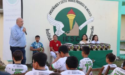 RECONOCEN A JOSÉ POOX PERALTA CON EL PREMIO MUNICIPAL DEL DEPORTE “ORGULLO CHAMPOTONERO”