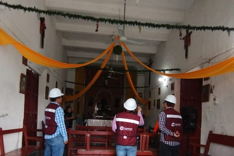 REALIZAN VISITAS DE PROSPECCIÓN EN INMUEBLES PATRIMONIALES DE CALKINÍ
