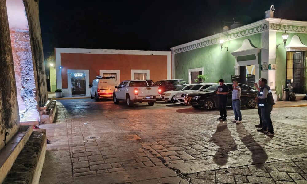 REALIZAN RECORRIDOS PARA VERIFICAR ILUMINACIÓN EN INMUEBLES PATRIMONIALES