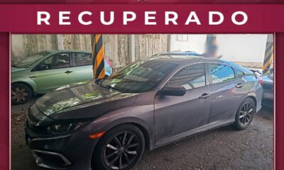REPUVE CAMPECHE DETECTA VEHÍCULO CON REPORTE DE ROBO
