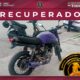 RECUPERAN MOTOCICLETA CON REPORTE DE ROBO EN SANTA LUCÍA