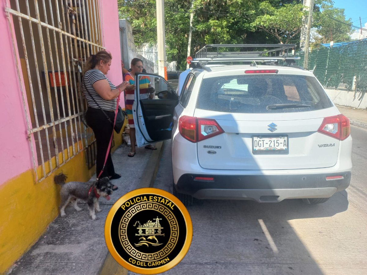 RECUPERAN VEHÍCULO ROBADO EN CIUDAD DEL CARMEN