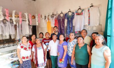PRESENTAN PROGRAMAS SOCIALES A ARTESANAS DE DZITBALCHÉ