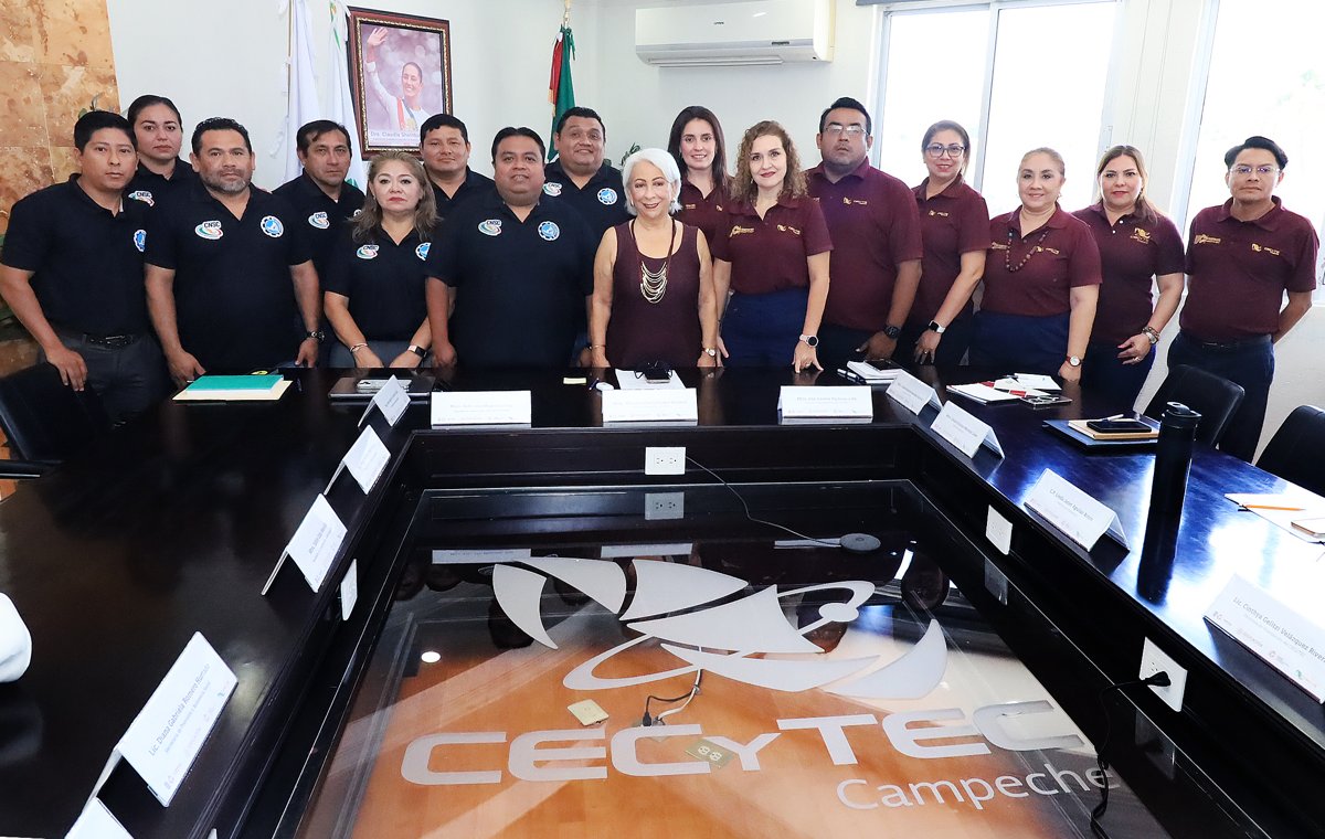 CECYTEC REFRENDA COMPROMISO DE DIÁLOGO CON LAS Y LOS DOCENTES DEL SUTCECYTECAM