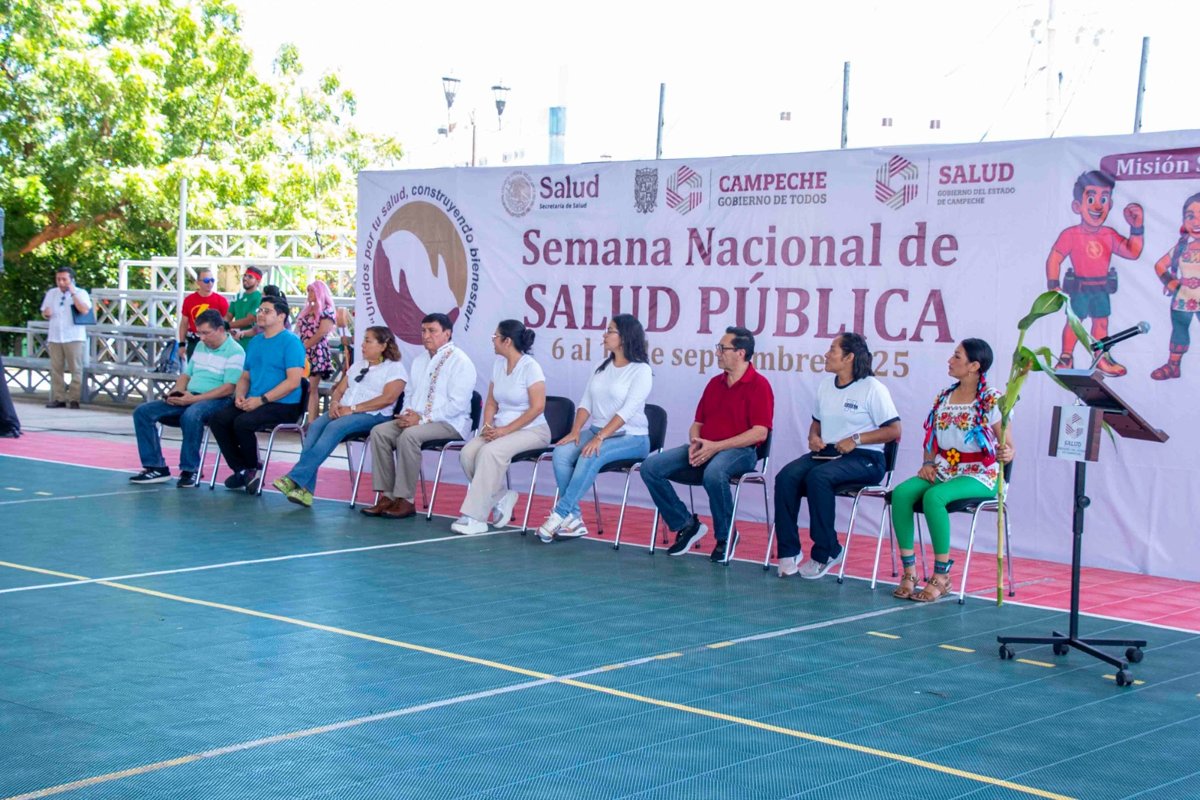 CONCLUYE CON ÉXITO SEMANA NACIONAL DE SALUD PÚBLICA EN CAMPECHE