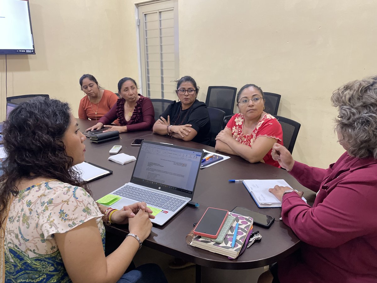REUNIÓN DE TRABAJO CON TITULARES EN EL INDAJUCAM