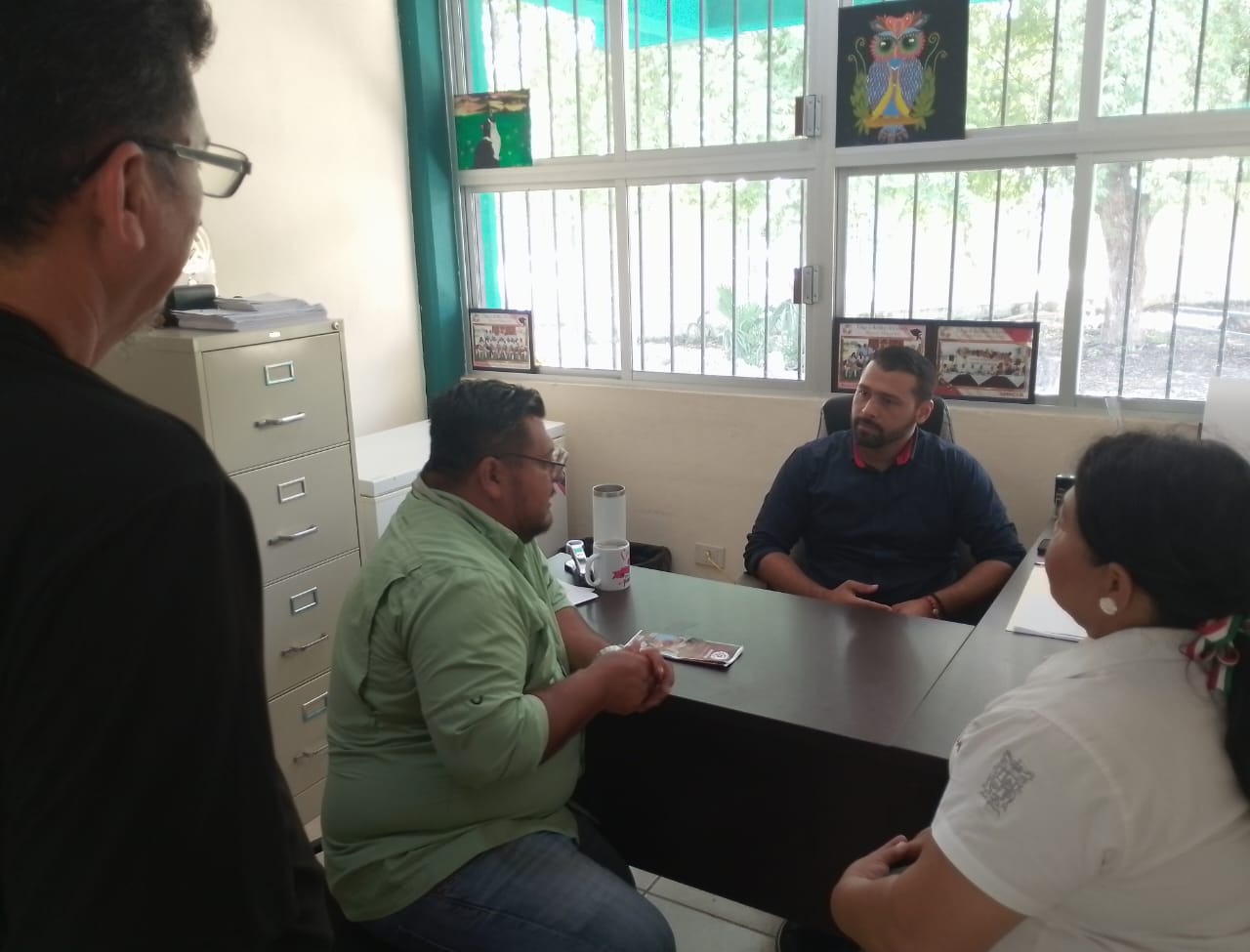 EL ICAT 03 PLANTEL ESCÁRCEGA REALIZA VISITA AL PLANTEL #10 COBACAM DE LA JUNTA DE MAMANTEL