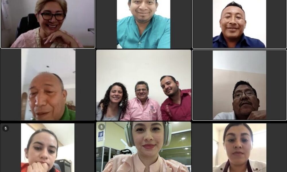 REUNIÓN VIRTUAL INFORMATIVA DEL INDAJUCAM CON DELEGADOS EN MUNICIPIOS