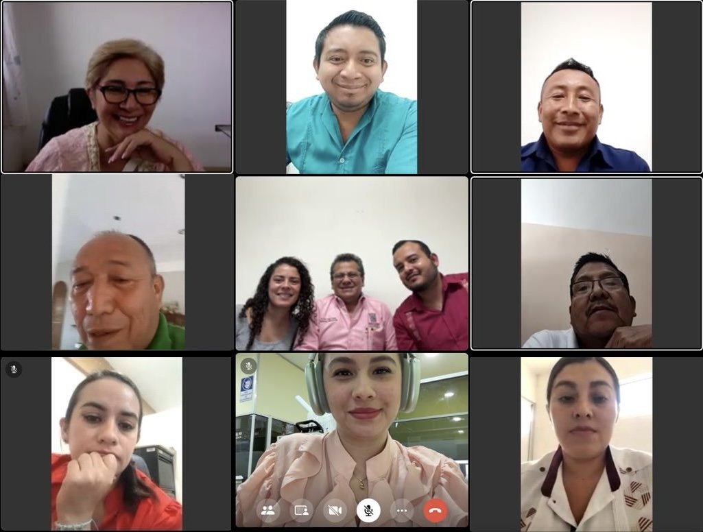 REUNIÓN VIRTUAL INFORMATIVA DEL INDAJUCAM CON DELEGADOS EN MUNICIPIOS
