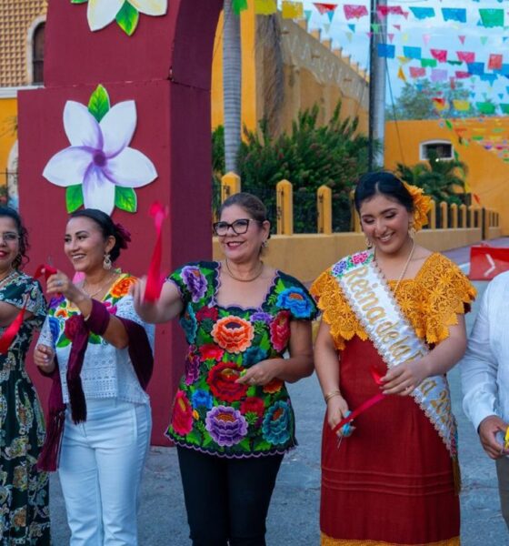 INAUGURA LIZ HERNÁNDEZ LA GRAN FERIA DE MAYO EN HONOR AL GRAN PODER DE DIOS EN TENABO
