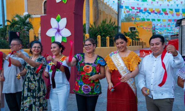INAUGURA LIZ HERNÁNDEZ LA GRAN FERIA DE MAYO EN HONOR AL GRAN PODER DE DIOS EN TENABO