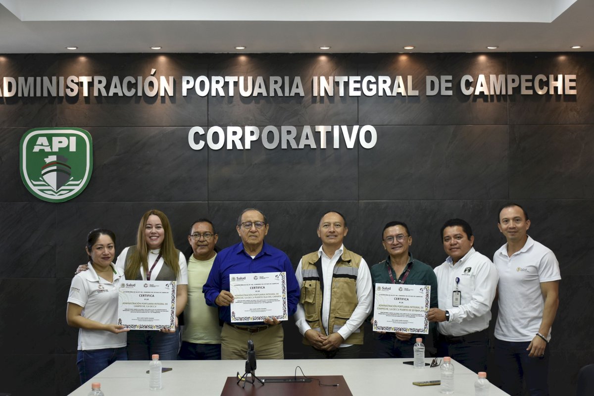 APICAM RECIBE CERTIFICACIÓN DE TRES ENTORNOS LABORALES SALUDABLES