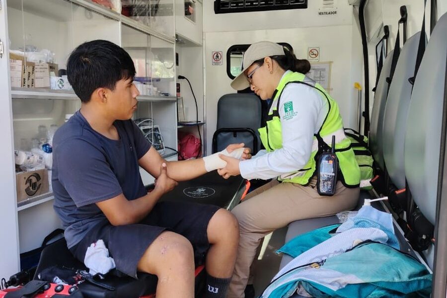 FORTALECE EL CRUM LA ATENCIÓN MÉDICA PREHOSPITALARIA EN TODO EL ESTADO