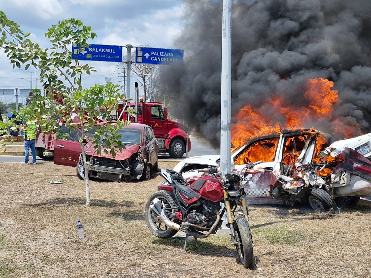 CONCIENTIZAN SOBRE PREVENCIÓN Y CULTURA VIAL CON SIMULACRO DE ACCIDENTE