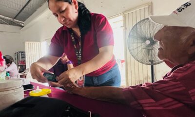 ATIENDEN A POBLACIÓN DE SAN ANTONIO CÁRDENAS CON SALUD EN TU BARRIO