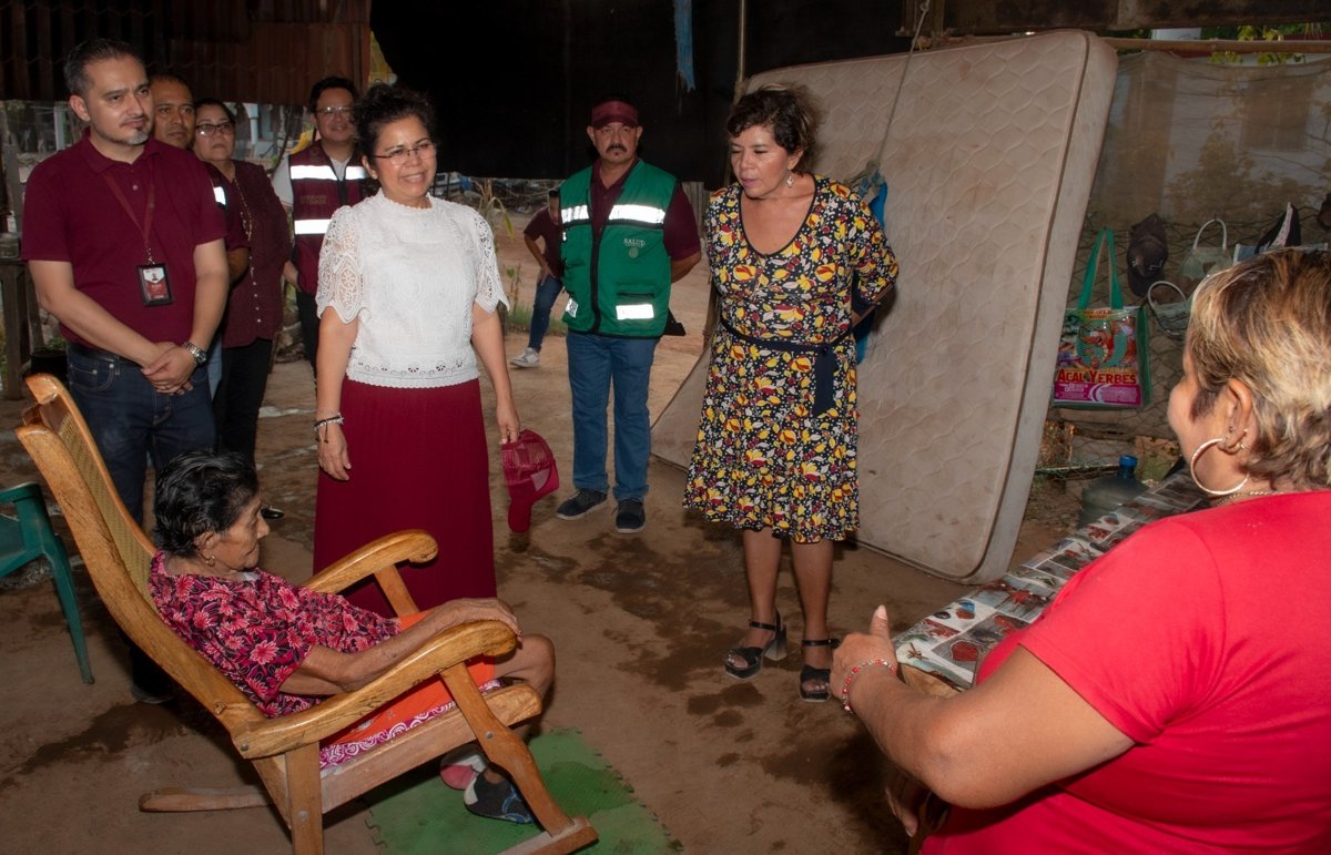 ATIENDEN A POBLACIÓN DE CASTAMAY CON SALUD EN TU BARRIO