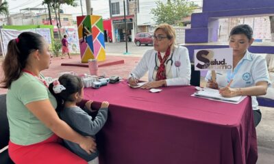 CONTINÚAN LAS ACCIONES DE SALUD EN TU BARRIO EN EL MUNICIPIO DE CARMEN