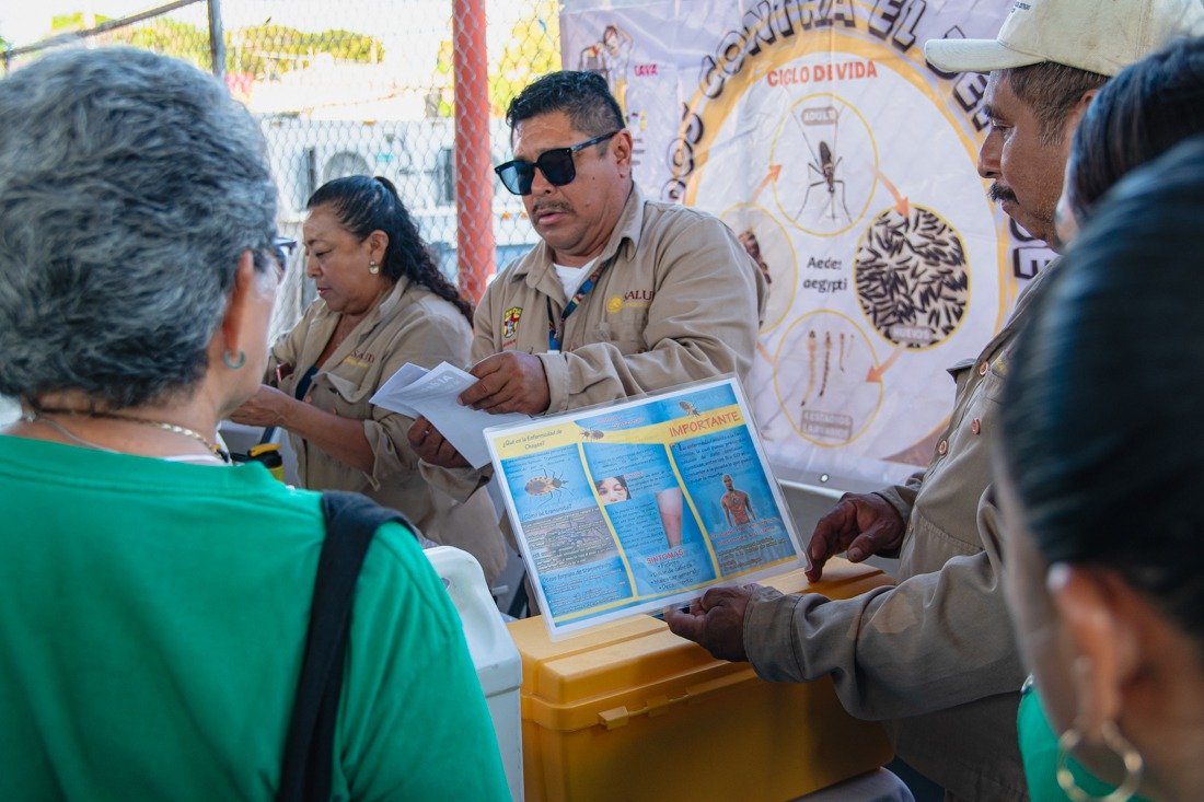OTORGAN SERVICIOS A LA POBLACIÓN DE LA COLONIA MORELOS CON SALUD EN TU BARRIO