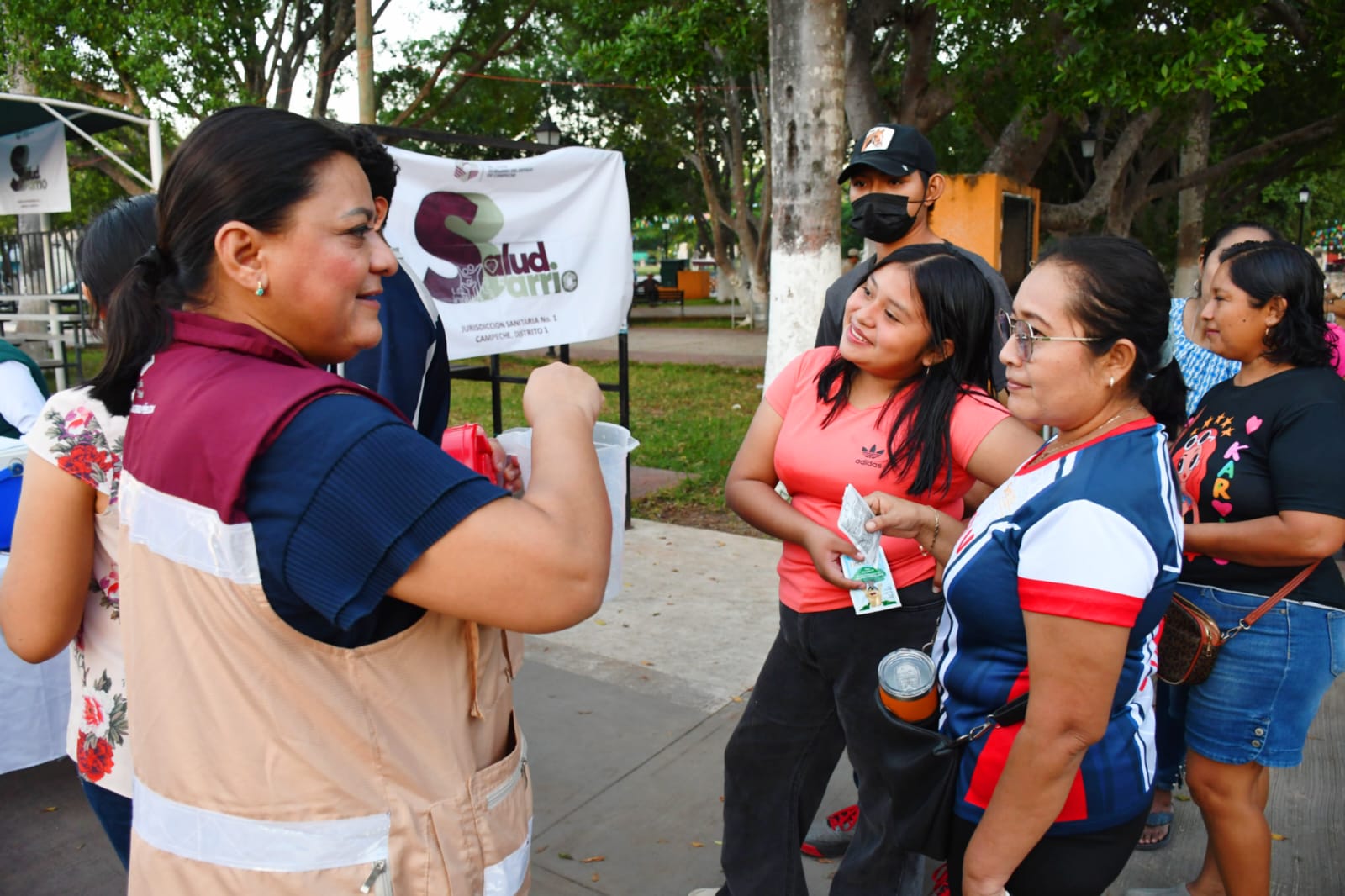 LLEGAN SERVICIOS GRATUITOS DE SALUD EN TU BARRIO A NUNKINÍ, CALKINÍ