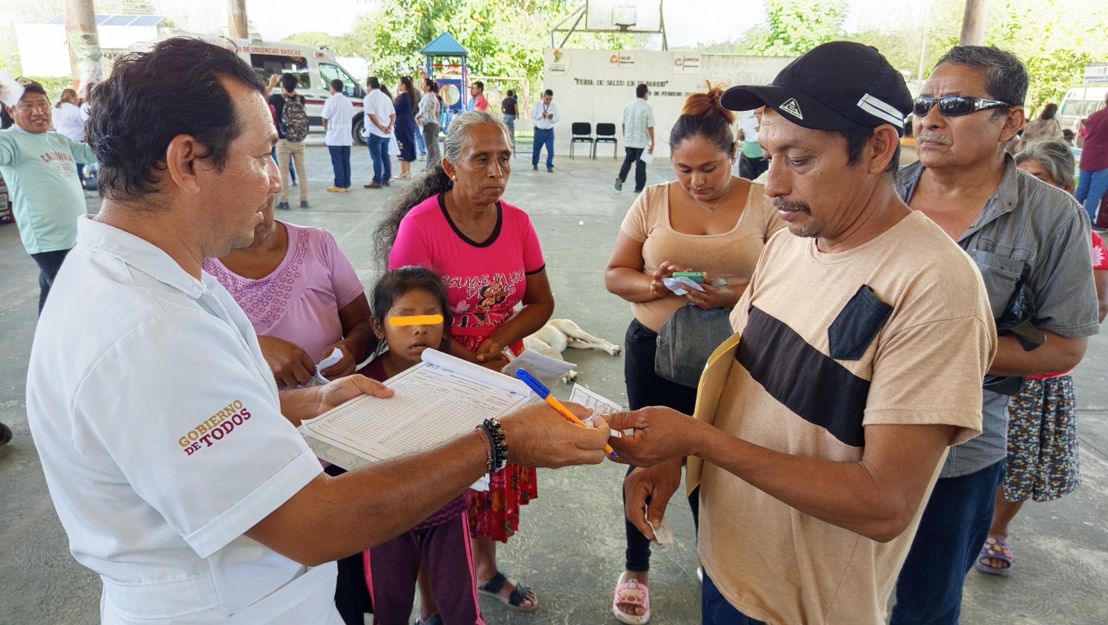 PROTEGEN A HABITANTES DE EL SACRIFICIO CON SALUD EN TU BARRIO