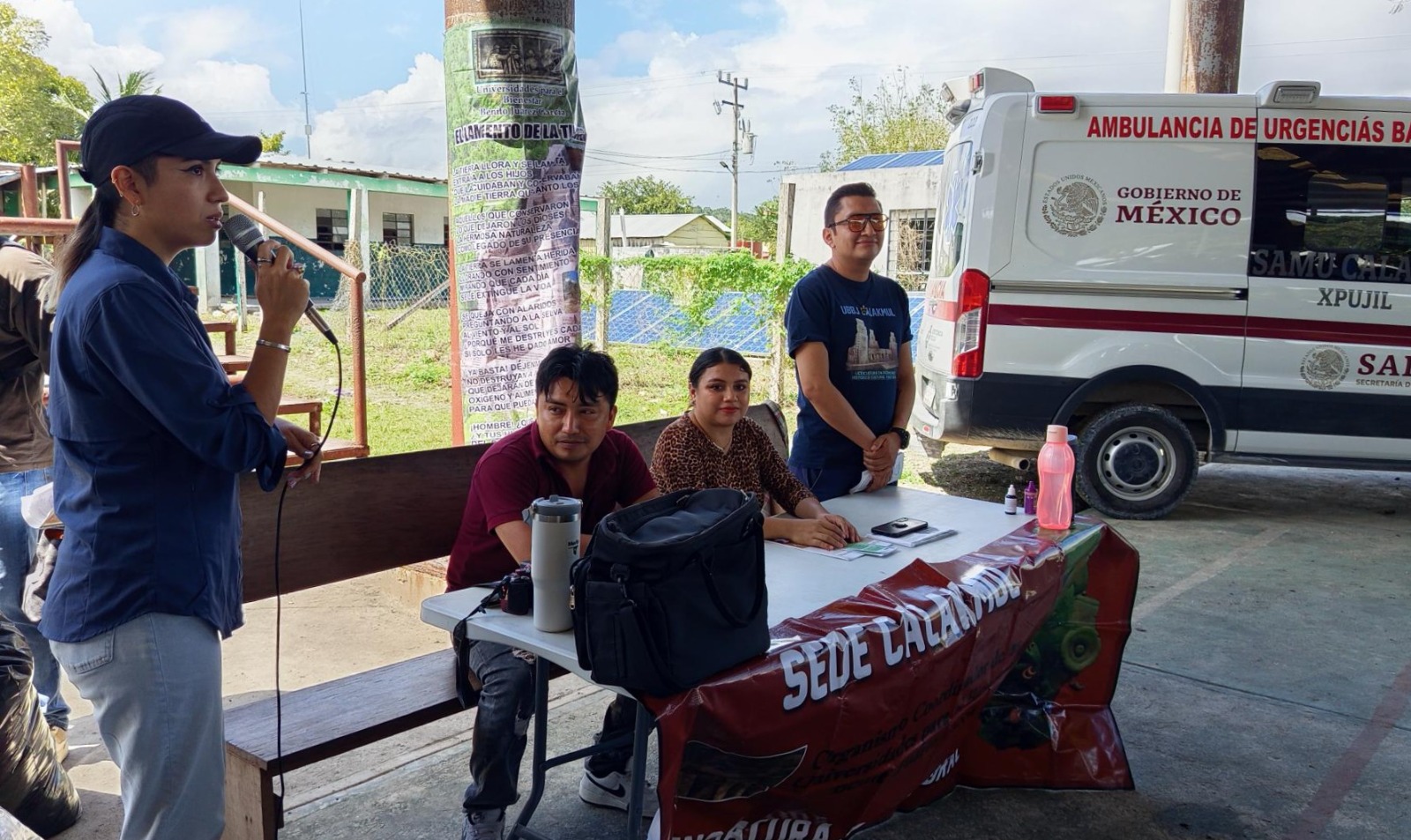 PROTEGEN A HABITANTES DE EL SACRIFICIO CON SALUD EN TU BARRIO