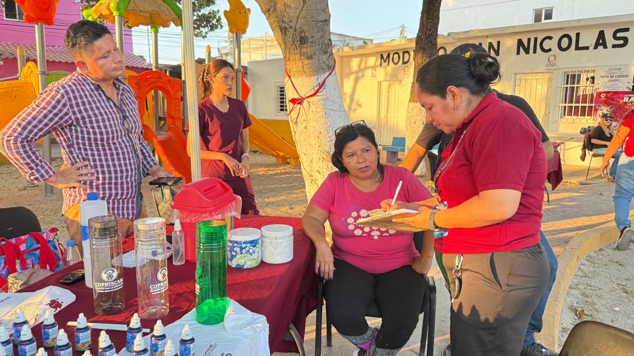 FOMENTAN EL AUTOCUIDADO EN CARMEN, CON SALUD EN TU BARRIO
