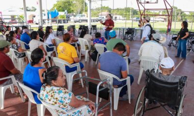 ENTREGA LA SDA APARATOS FUNCIONALES EN CHEKUBUL; UN COMPROMISO DEL GOBIERNO DE CAMPECHE: OCHOA