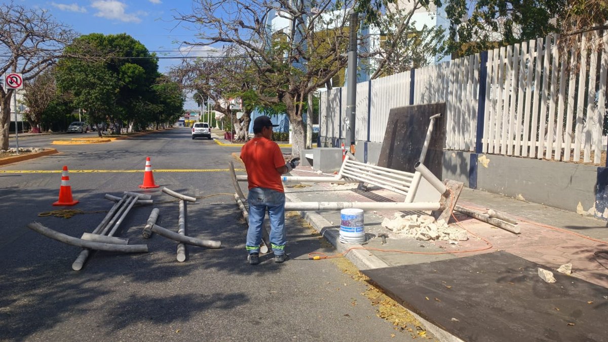 SEDUMOP RETIRA PARADEROS ANTIGUOS