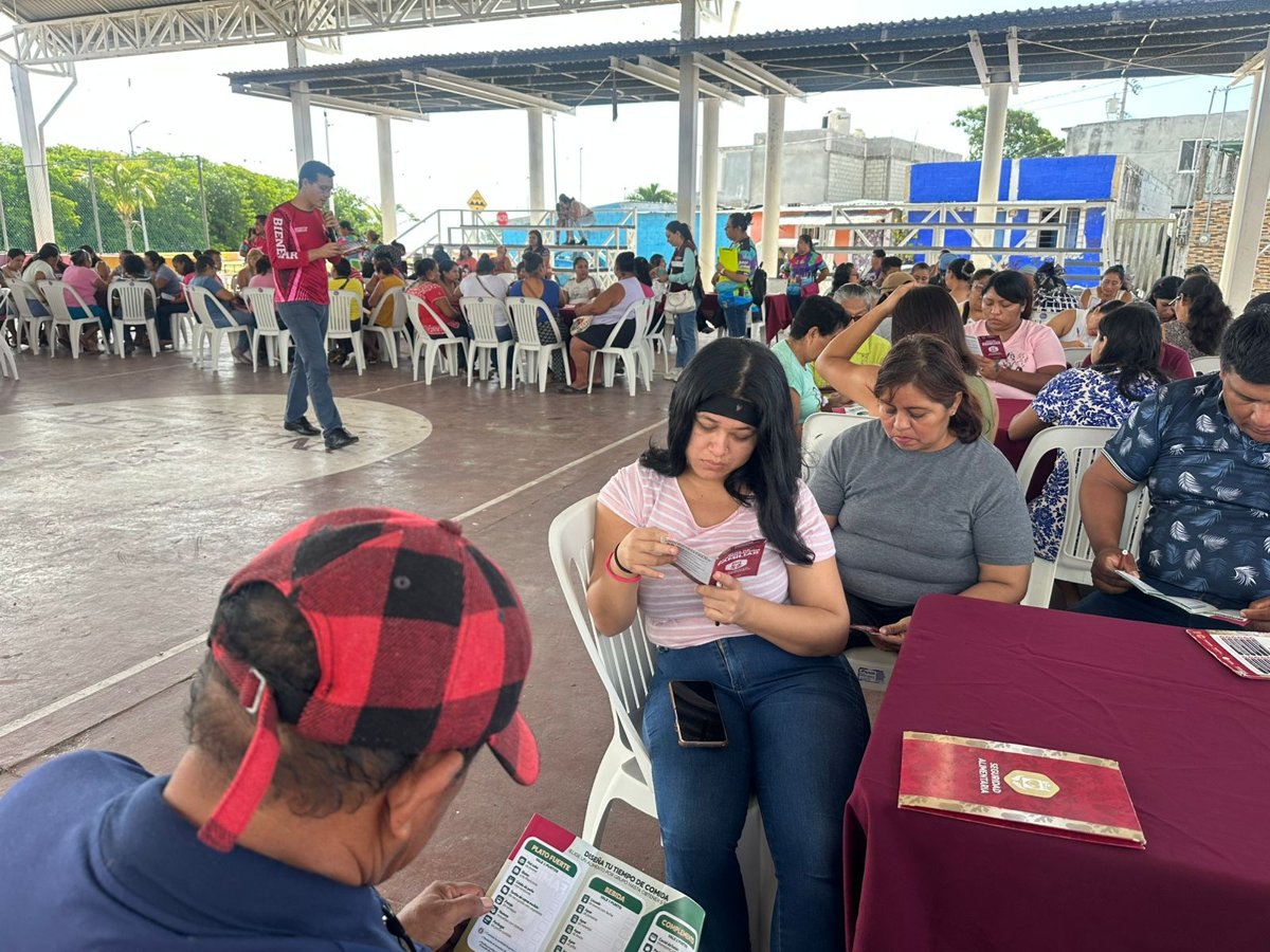 TERCERA Y ÚLTIMA ENTREGA DE VALES DE ALIMENTACIÓN EN CIUDAD DEL CARMEN