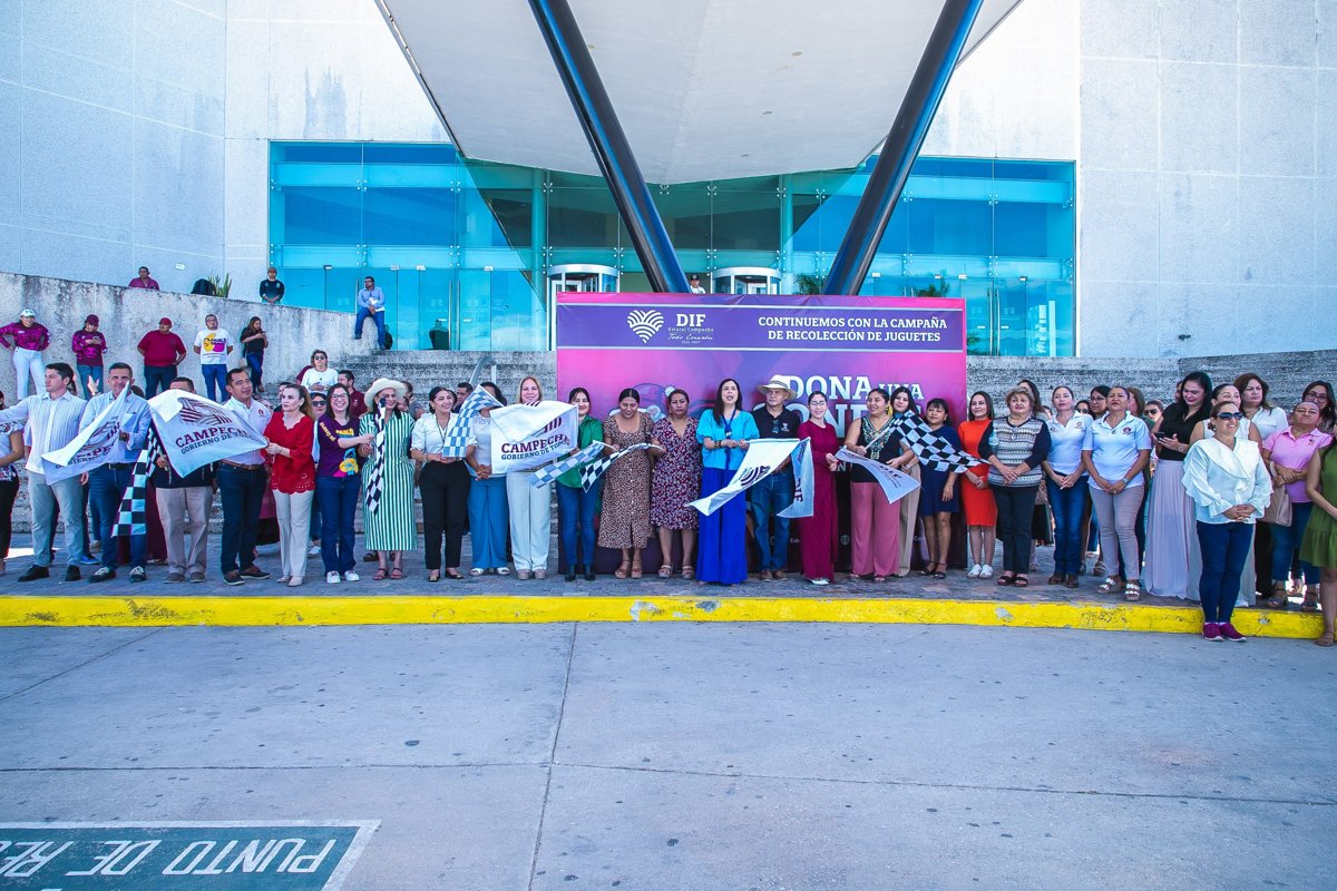 DONA UNA SONRISA Y LLEVA ALEGRÍA A LAS NIÑAS Y NIÑOS DE CAMPECHE