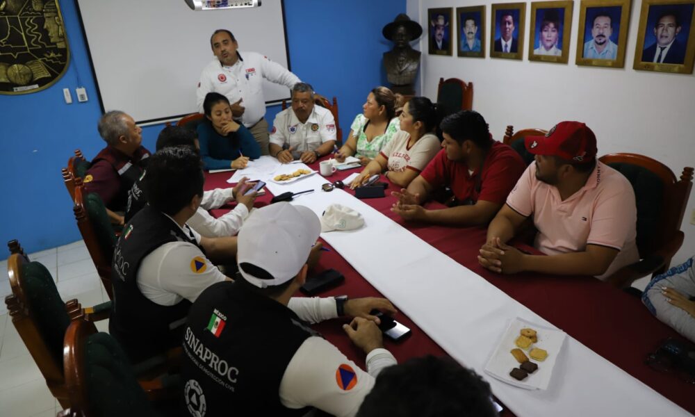 LA SECRETARÍA DE PROTECCIÓN CIVIL DEL GOBIERNO DEL ESTADO REALIZÓ ACCIONES PREVENTIVAS ANTE LA PRESENCIA DEL CICLÓN TROPICAL SARA Y EL FRENTE FRÍO NO. 9