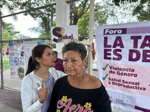 ATENCIÓN MÉDICA GRATIS EN CARMEN, CON SALUD EN TU BARRIO