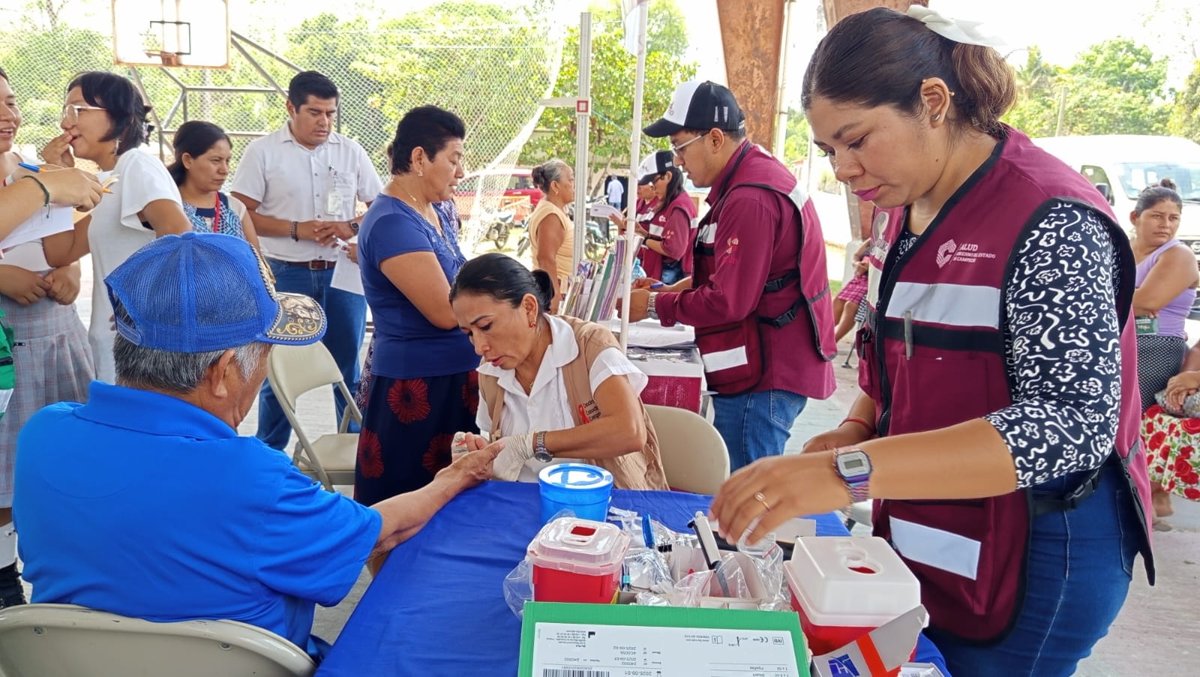 REFUERZAN ATENCIÓN MÉDICA EN LUNA, ESCÁRCEGA CON SALUD EN TU BARRIO