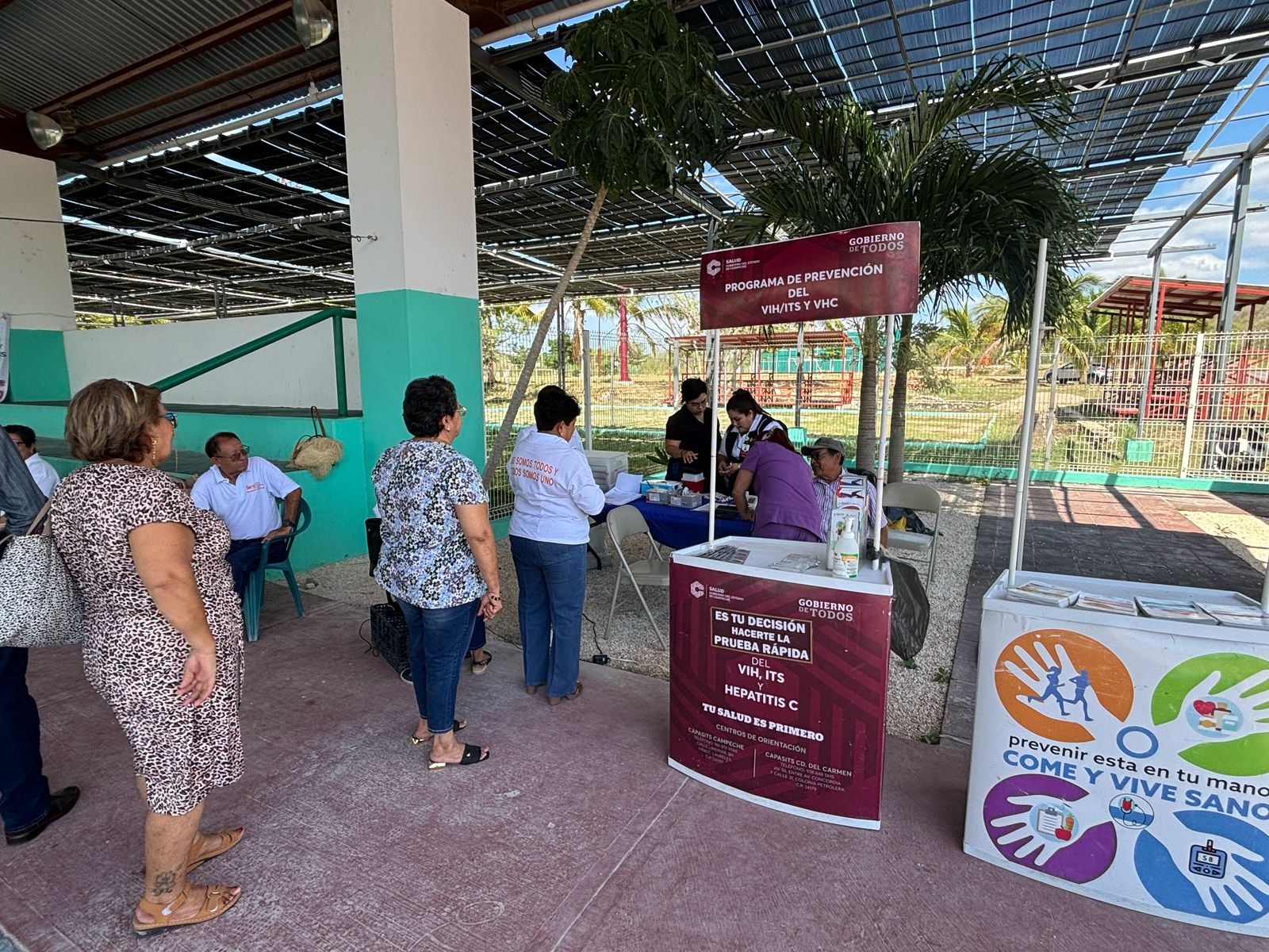 CONTINÚAN ACCIONES DE SALUD EN TU BARRIO EN EL MUNICIPIO DE ESCÁRCEGA