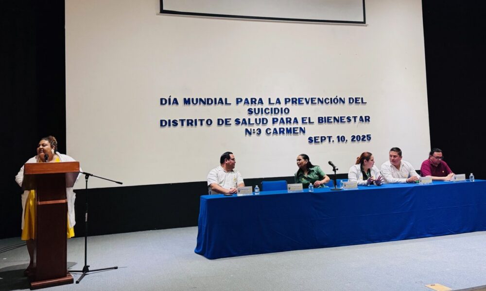 LLEVAN SALUD EN TU BARRIO A LA UNACAR Y REFUERZAN PREVENCIÓN DEL SUICIDIO