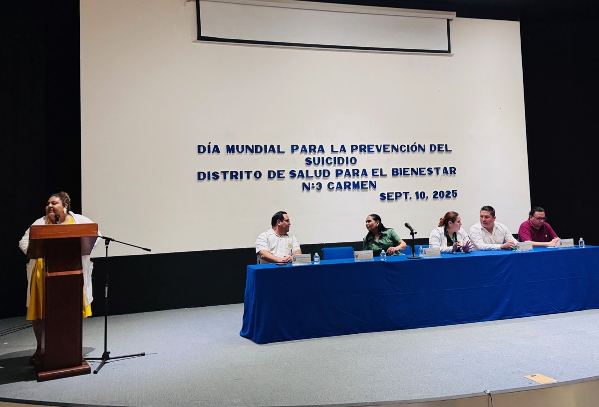 LLEVAN SALUD EN TU BARRIO A LA UNACAR Y REFUERZAN PREVENCIÓN DEL SUICIDIO