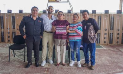 ENTREGA DE APOYOS DEL PROGRAMA HOGARES EN BIENESTAR EN SEYBAPLAYA