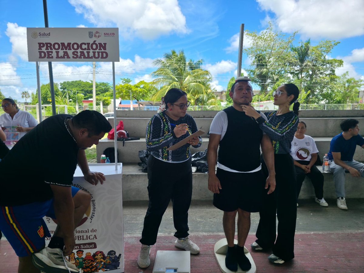 ACTIVIDADES SIMULTÁNEAS EN TODO EL ESTADO POR SEMANA NACIONAL DE SALUD PÚBLICA 2025